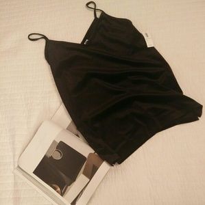 Black Velvet woman's top